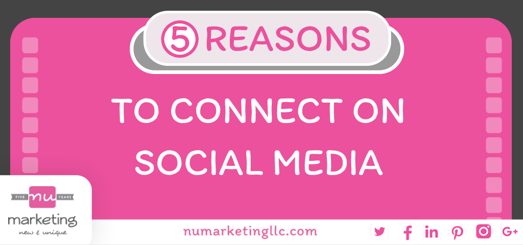 5 Reasons to connnect on social media