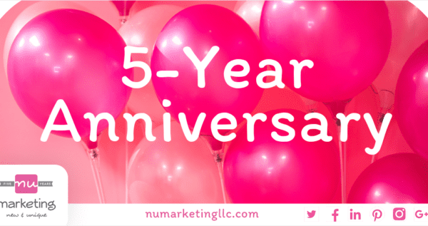 5 year company anniversary